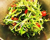 ポン酢でサラダ。作り方3写真