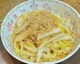 白菜そうめん・ゴマ風味作り方4写真