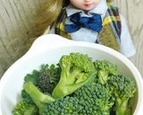 リカちゃん♡ブロッコリー牡蠣シチュー煮*作り方3写真