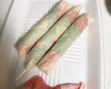 豚と大葉のスティック春巻き作り方5写真