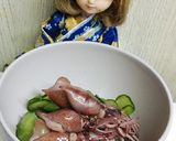 リカちゃん♡ほたるいかきゅうりもずく甘酢作り方7写真