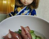 リカちゃん♡ほたるいかきゅうりもずく甘酢作り方8写真