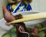 リカちゃん♡ほたるいかきゅうりもずく甘酢作り方10写真