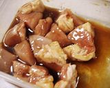 鶏肉のさっぱり甘酢ソース炒め☆作り方1写真