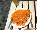 甘エビのトマトクリームパスタ作り方11写真