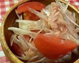新玉ねぎとトマトのツナポン酢和え作り方4写真