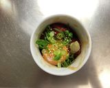 居酒屋メニュー　お刺身のわさび漬け作り方4写真