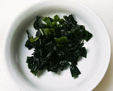 韓国のりとカニかまの中華風スープ作り方3写真