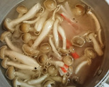 韓国のりとカニかまの中華風スープ作り方4写真