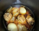 すき焼きのタレで鶏手羽元の照り煮作り方3写真