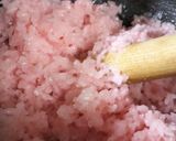 炊飯器で簡単【桜餅】道明寺を使いました作り方2写真