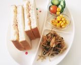 ツナマヨサンド♡&添え物色々☆作り方5写真