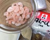 海老とはんぺんと豆腐のふわふわ団子スープ作り方1写真