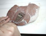＊ピリ辛中華風　焼き豚＊作り方1写真