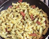 ジェノベーゼソースを使ったパスタ作り方6写真