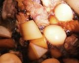 酢で煮る柔らか豚スペアリブ作り方6写真