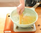 ねこまっしぐら。サバ缶パスタ作り方1写真