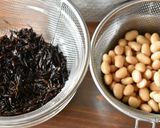 大豆とひじきの塩レモンサラダ作り方1写真