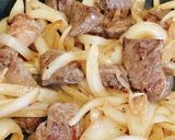 ご飯が進む！牛肉のガーリックバター炒め作り方4写真