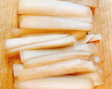 わけぎとうどの酢味噌和え（ぬた）作り方1写真