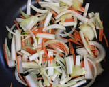 残り野菜で♫さつま揚げと野菜のあんかけ作り方3写真