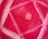 ラディッシュの薔薇 飾り切り作り方2写真