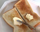 焼き芋モンブラントースト簡単おやつカフェ作り方8写真