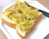 焼き芋モンブラントースト簡単おやつカフェ作り方9写真
