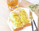 焼き芋モンブラントースト簡単おやつカフェ作り方12写真