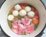 冷凍里芋と牛ばら肉で肉じゃが風作り方3写真