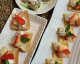 ホワイトチョコいちご＆いちごカナッペ風作り方10写真