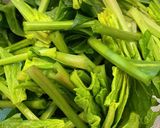 ほうれん草とベーコンのガリペパ炒め*+作り方1写真
