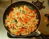 鶏むね肉のレモン味野菜炒め・ヘルシー簡単作り方1写真