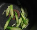 生ハムとアスパラのレモンパスタ作り方1写真