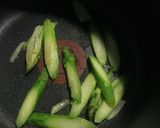生ハムとアスパラのレモンパスタ作り方1写真