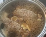 茹で卵と豚肉の煮込みのサラダ作り方3写真