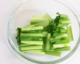 小松菜と油揚げの煮物★作り置き簡単レンジ作り方3写真