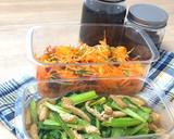 小松菜と油揚げの煮物★作り置き簡単レンジ作り方10写真