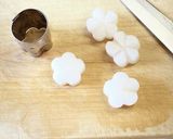 小さな可愛いレンチン風呂ふき大根作り方1写真