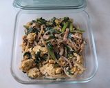 いい味　もやしにら玉　おまけの丼作り方8写真