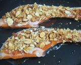 鮭のカリカリアーモンド焼き！香ばしく美味作り方5写真