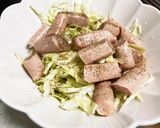 ウィンナーとキャベツのレンジ蒸し作り方2写真