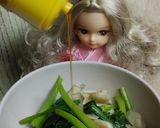 りかちゃん♡舞茸とほうれん草ポン酢お浸し作り方5写真