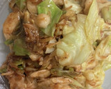 鶏胸肉とキャベツのおかか小エビ炒め作り方5写真