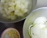 クマラスープ？さつまいものカレースープ作り方1写真