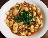 絶品☆麻婆うどん作り方6写真