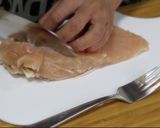 香味ダレとザクザク衣♪鶏むね肉の油淋鶏作り方2写真