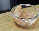 香味ダレとザクザク衣♪鶏むね肉の油淋鶏作り方4写真