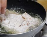 香味ダレとザクザク衣♪鶏むね肉の油淋鶏作り方7写真