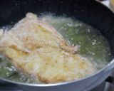 香味ダレとザクザク衣♪鶏むね肉の油淋鶏作り方8写真